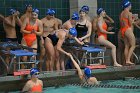 Swimming vs USCGA  Wheaton College Swimming & Diving vs US Coast Guard Academy. - Photo By: KEITH NORDSTROM : Wheaton, Swimming, Diving